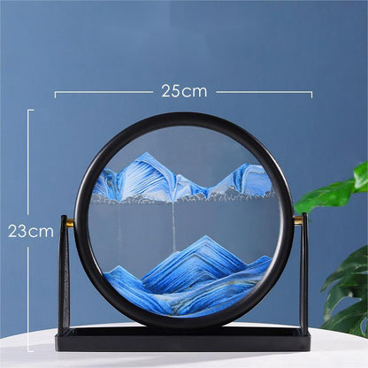 Quicksand Painting Hourglass Ornaments Decoration Glass Crafts