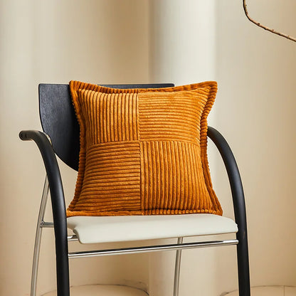 Boho Striped Pillow Covers Decorative Cushion for Sofa Living Room Bed White Throw Cover Polyester Pillowcases for Pillows 45x45